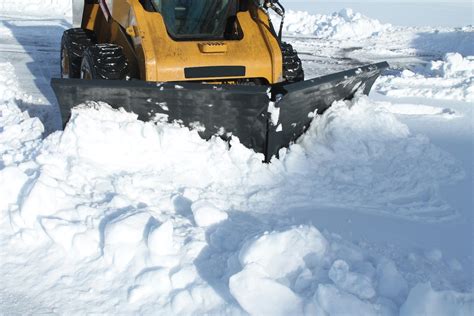 skid steer attachments snow blades|skid steer snow removal attachments.